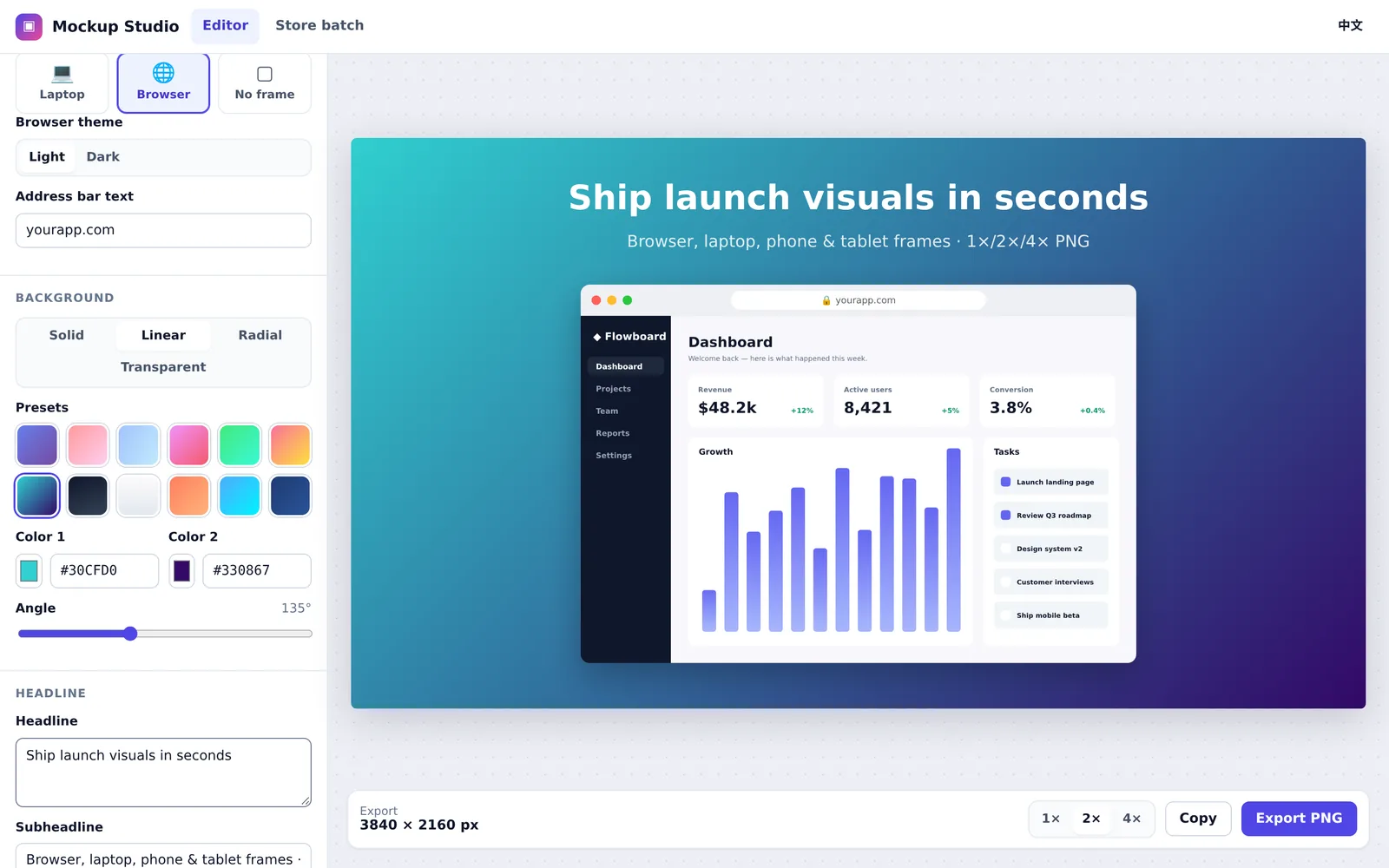 Mockup Studio — 02-editor-browser-en